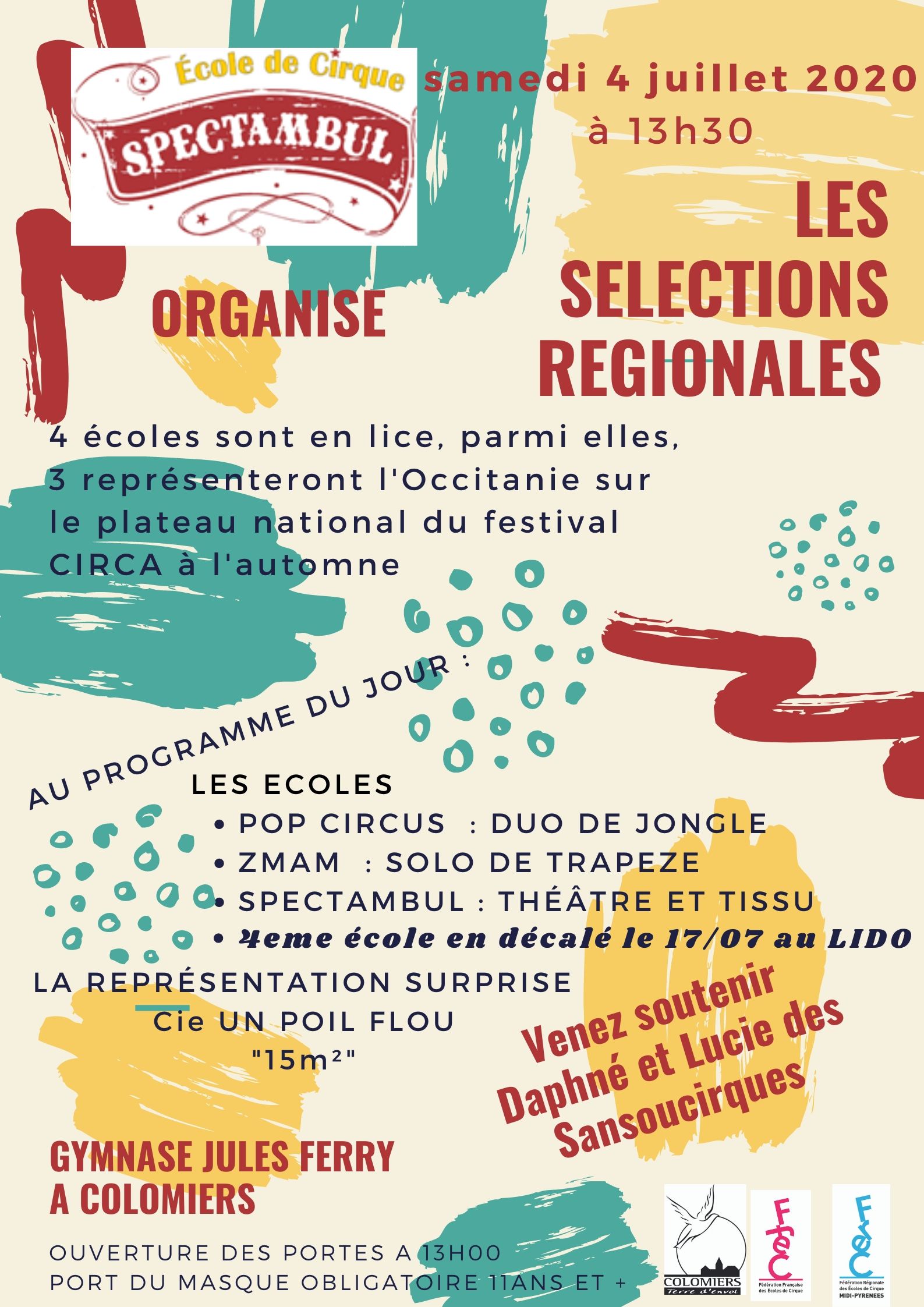 Sélections régionales 2020